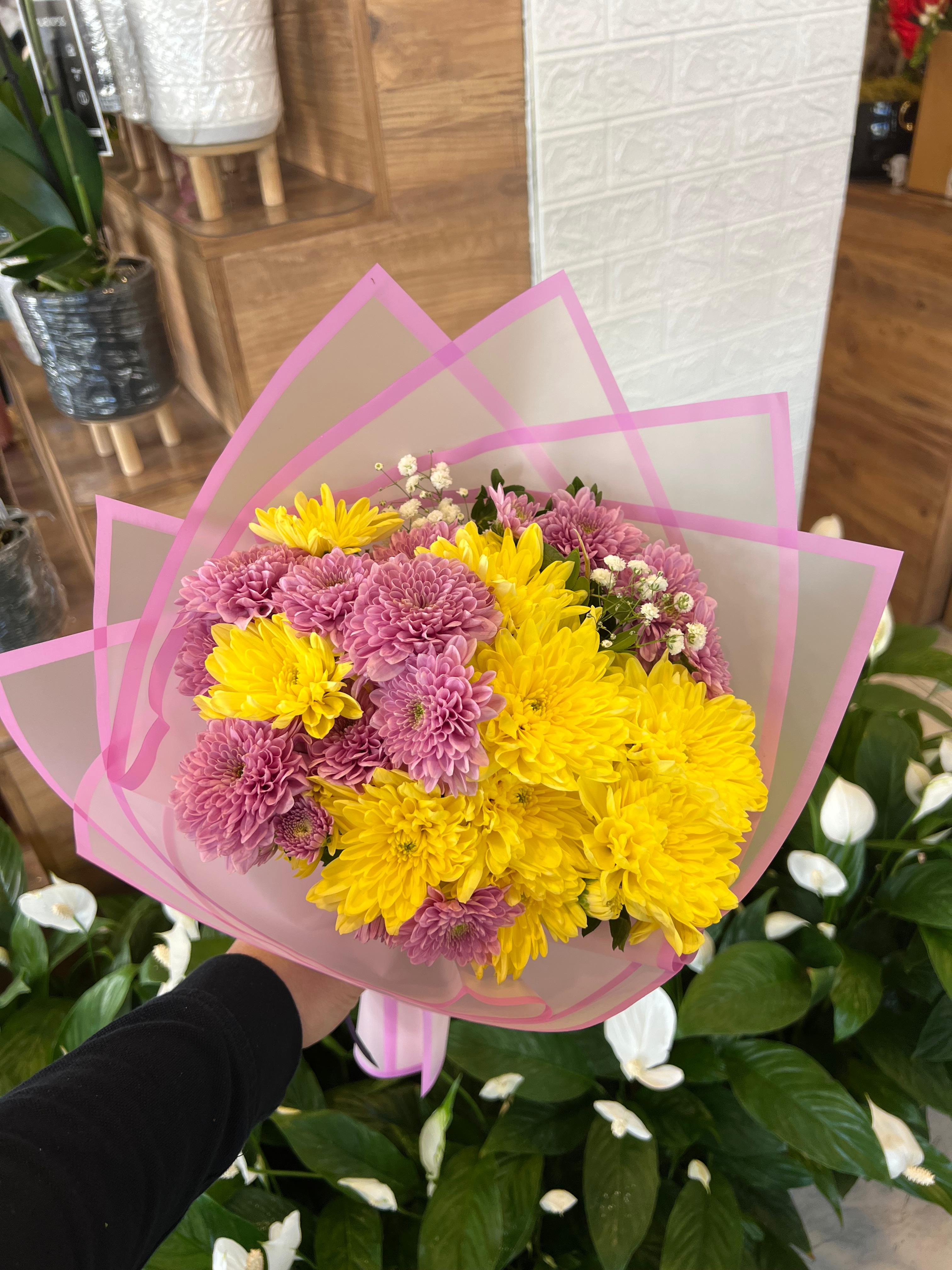 Renkli Kasımpatı Buketi