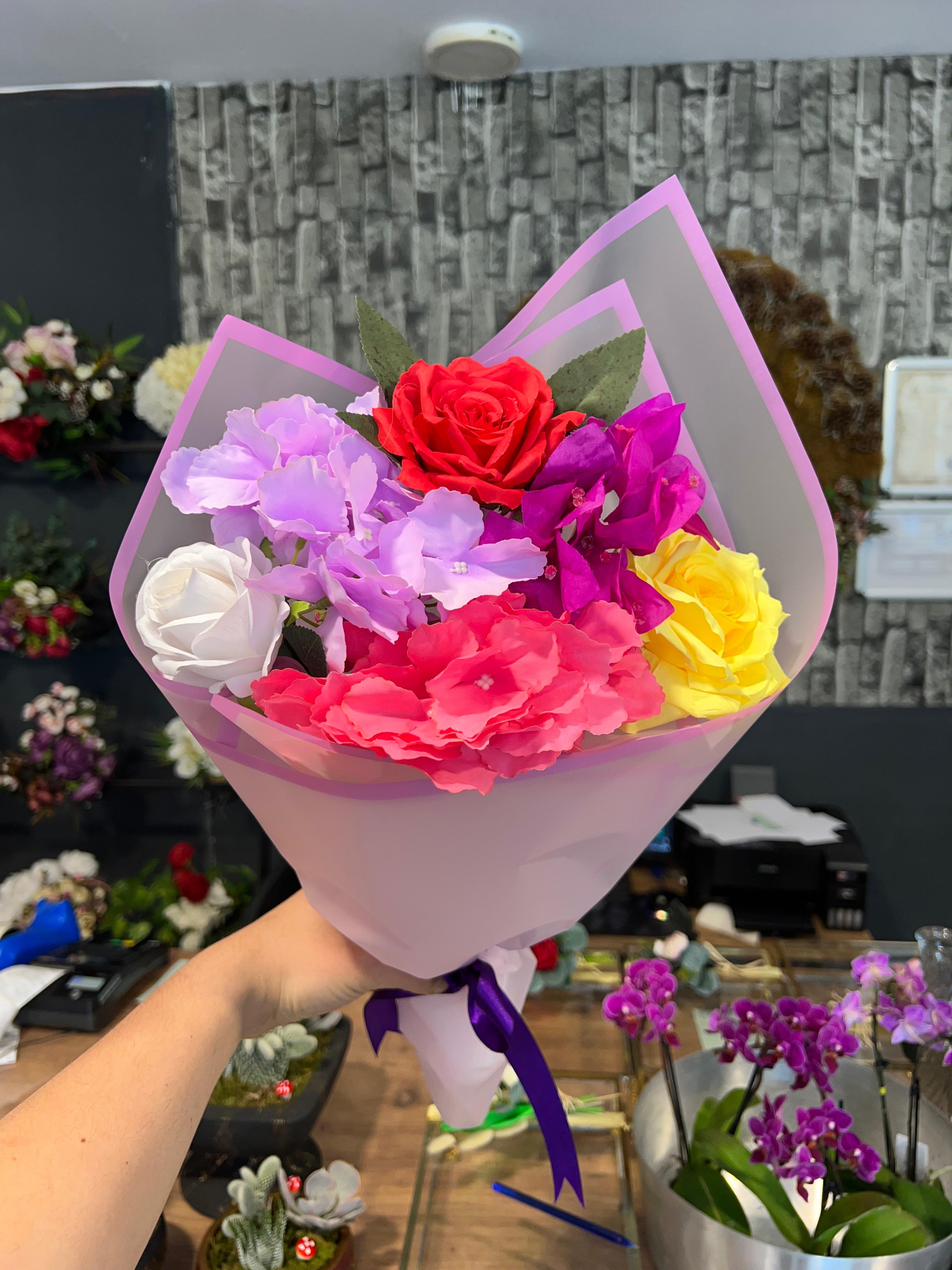 yapay karışık buket