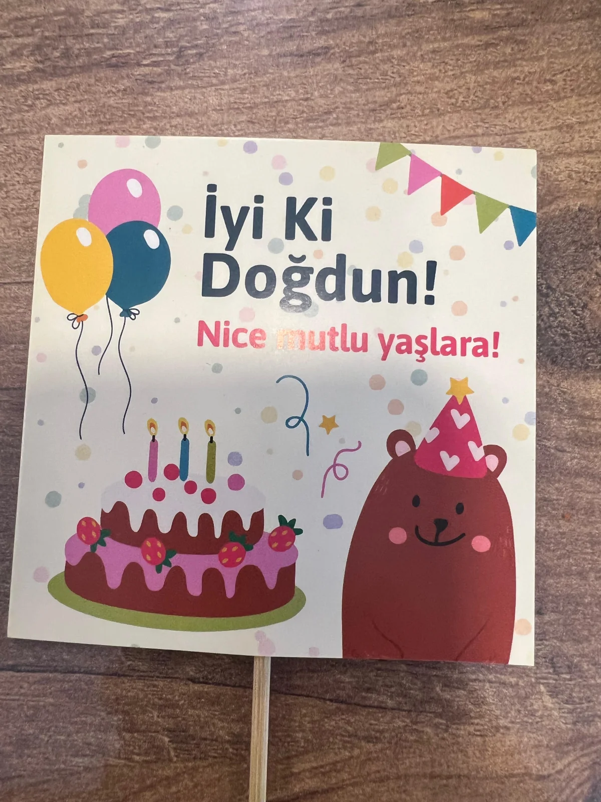 İyi Ki Doğdun Mini Pankart