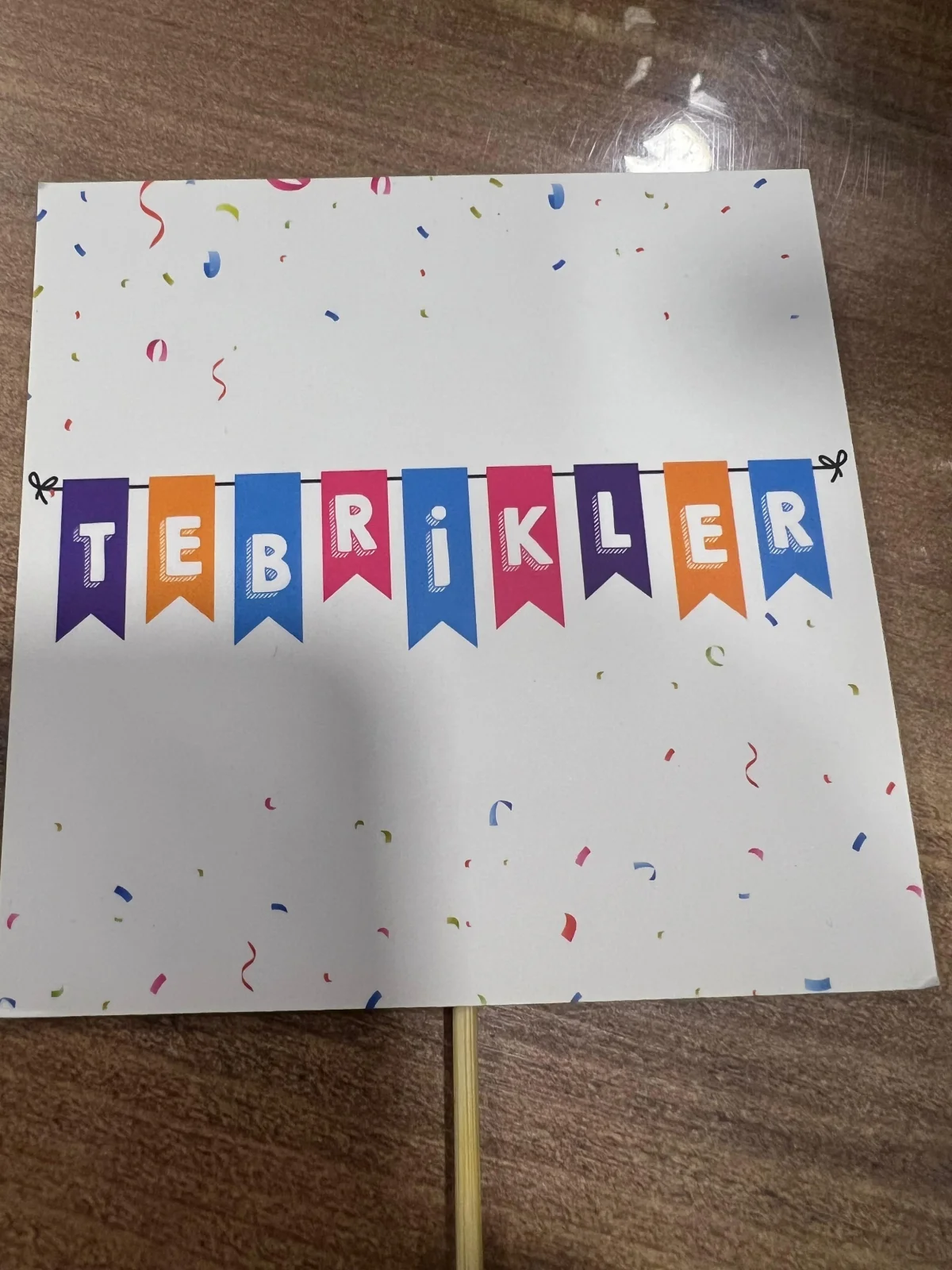 Tebrikler Pankart